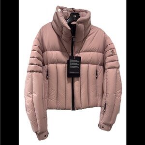 Moncler Grenoble Flims Cropped Puffer Bomber Jacket NWT size 3 $2960